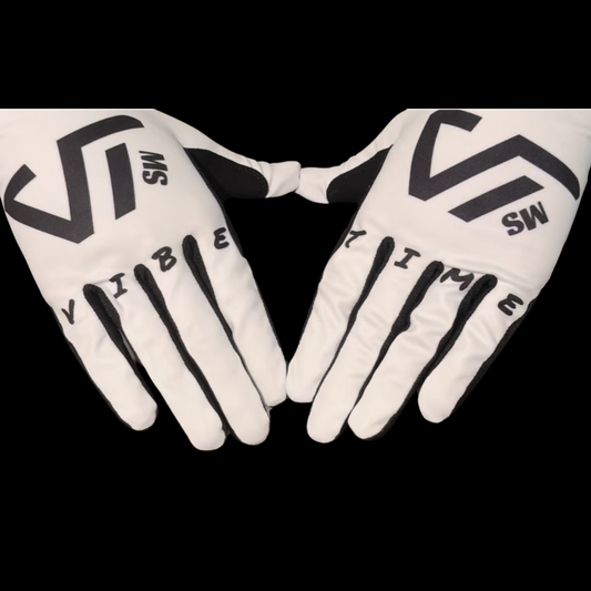 VibeTimez Gloves White