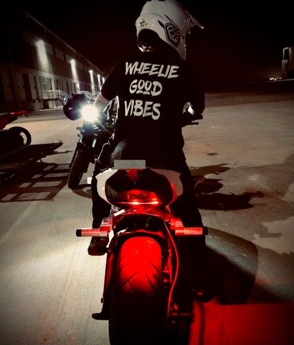 "Wheelie Good Vibes" OG tee