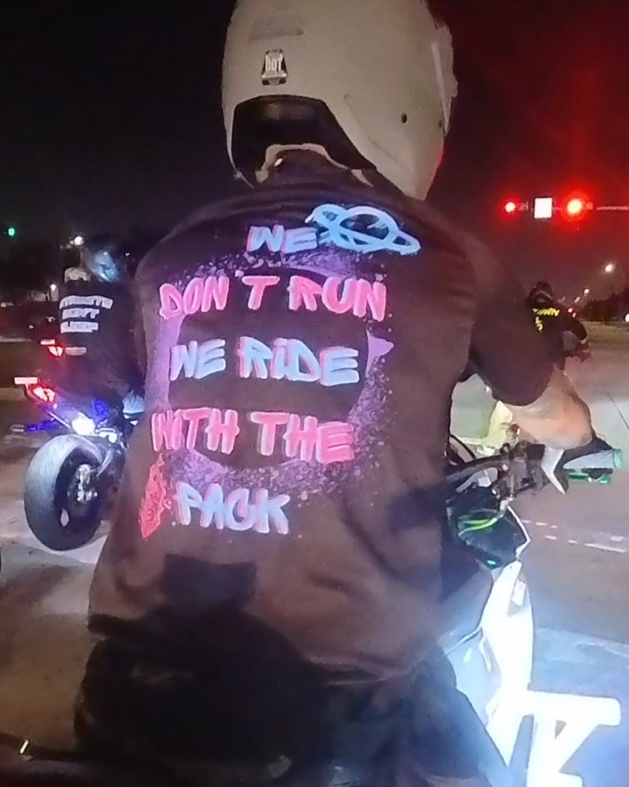 We Don’t Run Mesh Tee