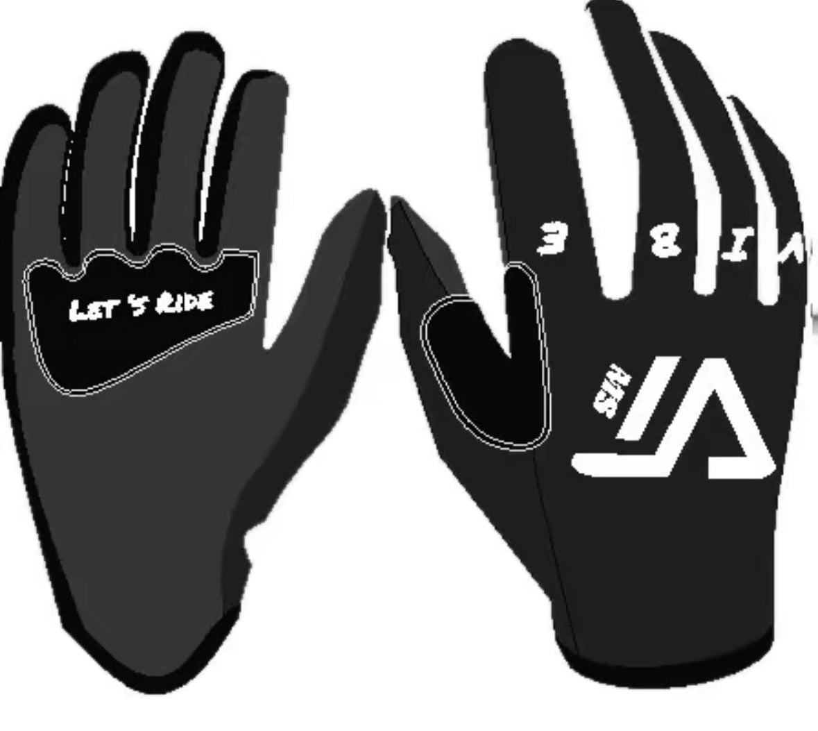 VibeTimez Gloves Black