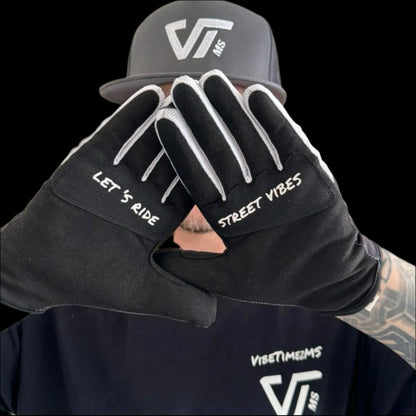 VibeTimez Gloves White