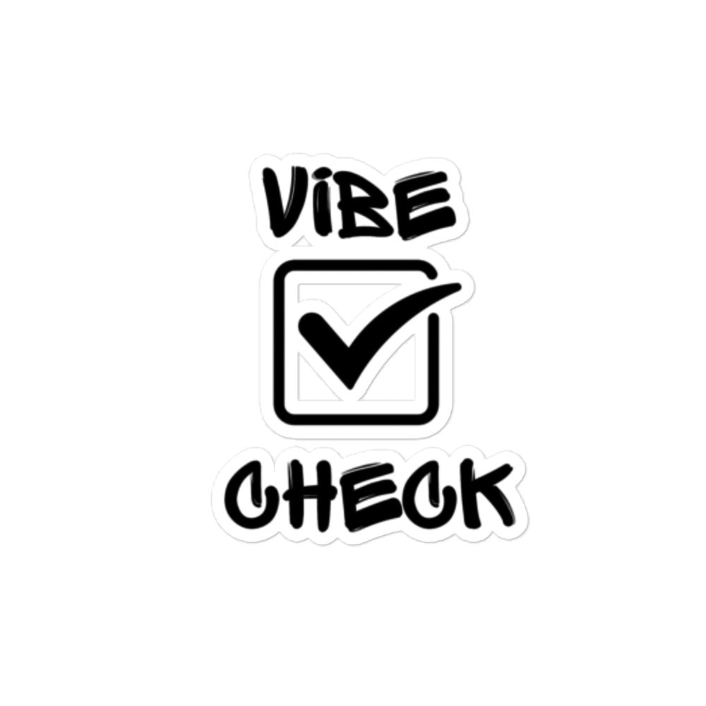 Vibe Check stickers