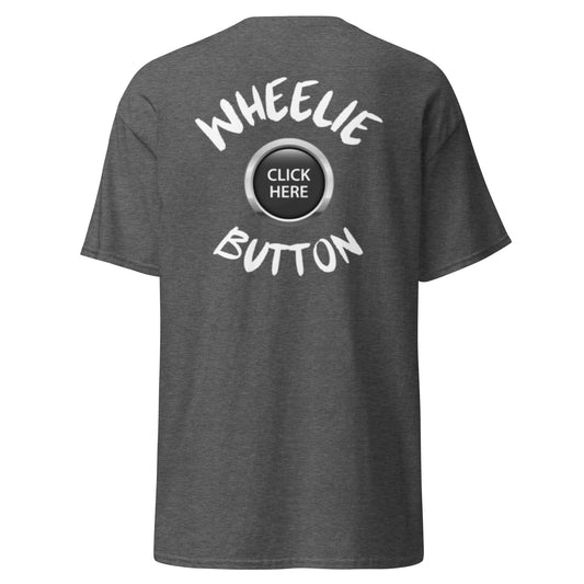 Wheelie Button tee