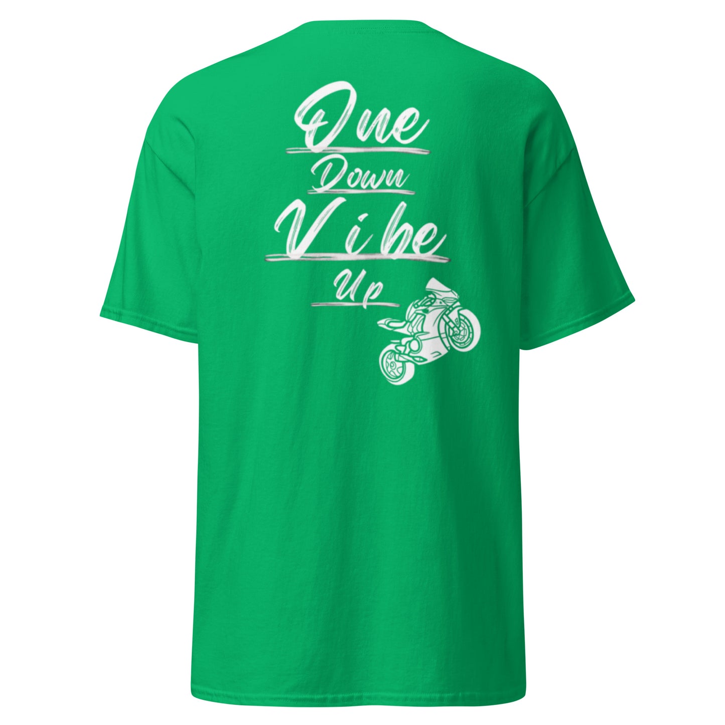 One Down Vibe Up tee