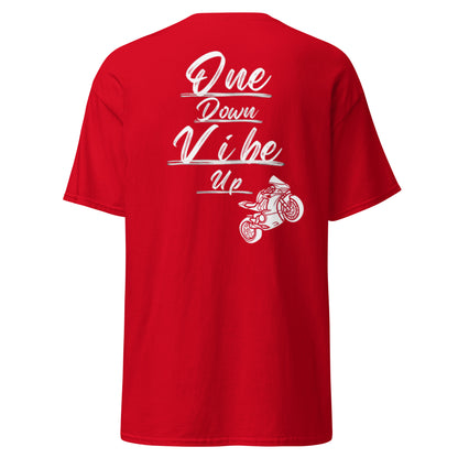 One Down Vibe Up tee