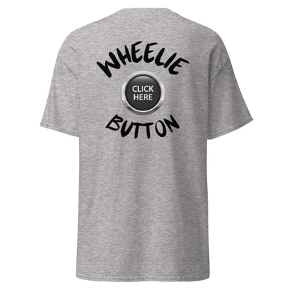 Wheelie Button tee