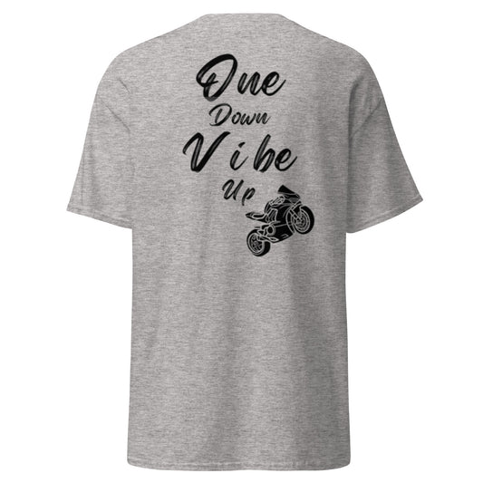 One Down Vibe Up tee