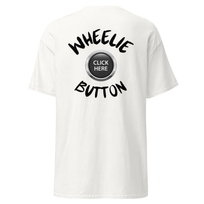 Wheelie Button tee