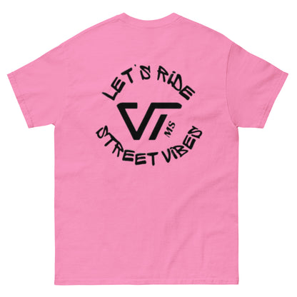 Lets Ride Street Vibes Logo Unisex classic tee