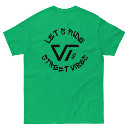 Lets Ride Street Vibes Logo Unisex classic tee