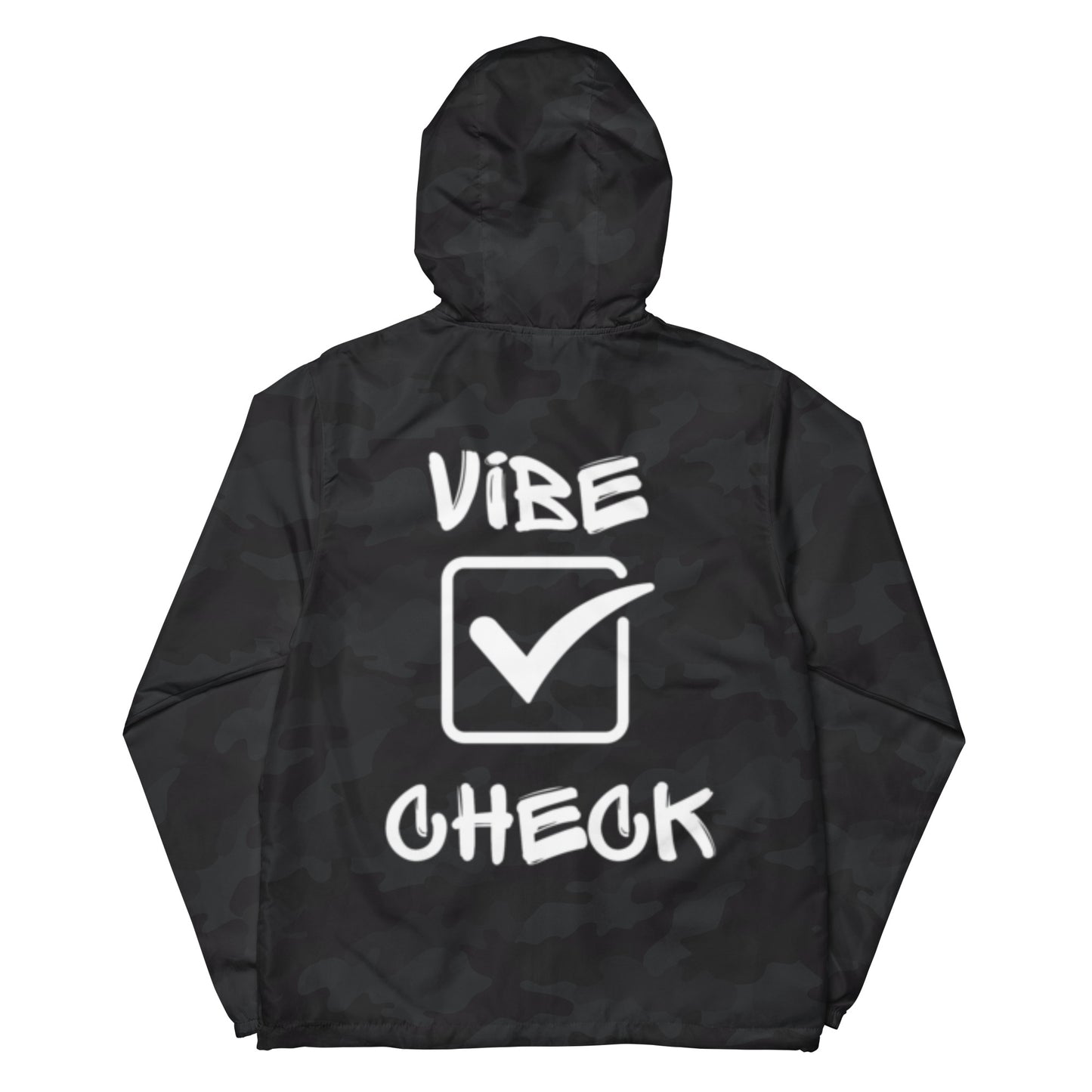 Vibe Check Unisex lightweight zip up windbreaker