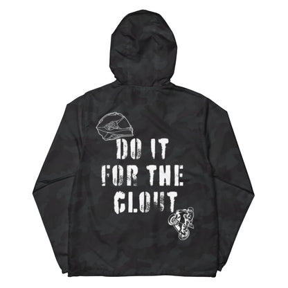 Do It For The Clout Unisex lightweight zip up windbreaker