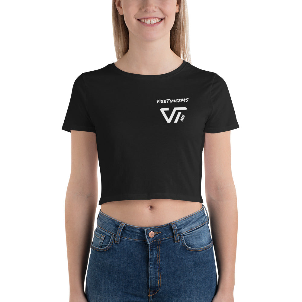 It’s Vibe O’clock Somewhere Crop Tee